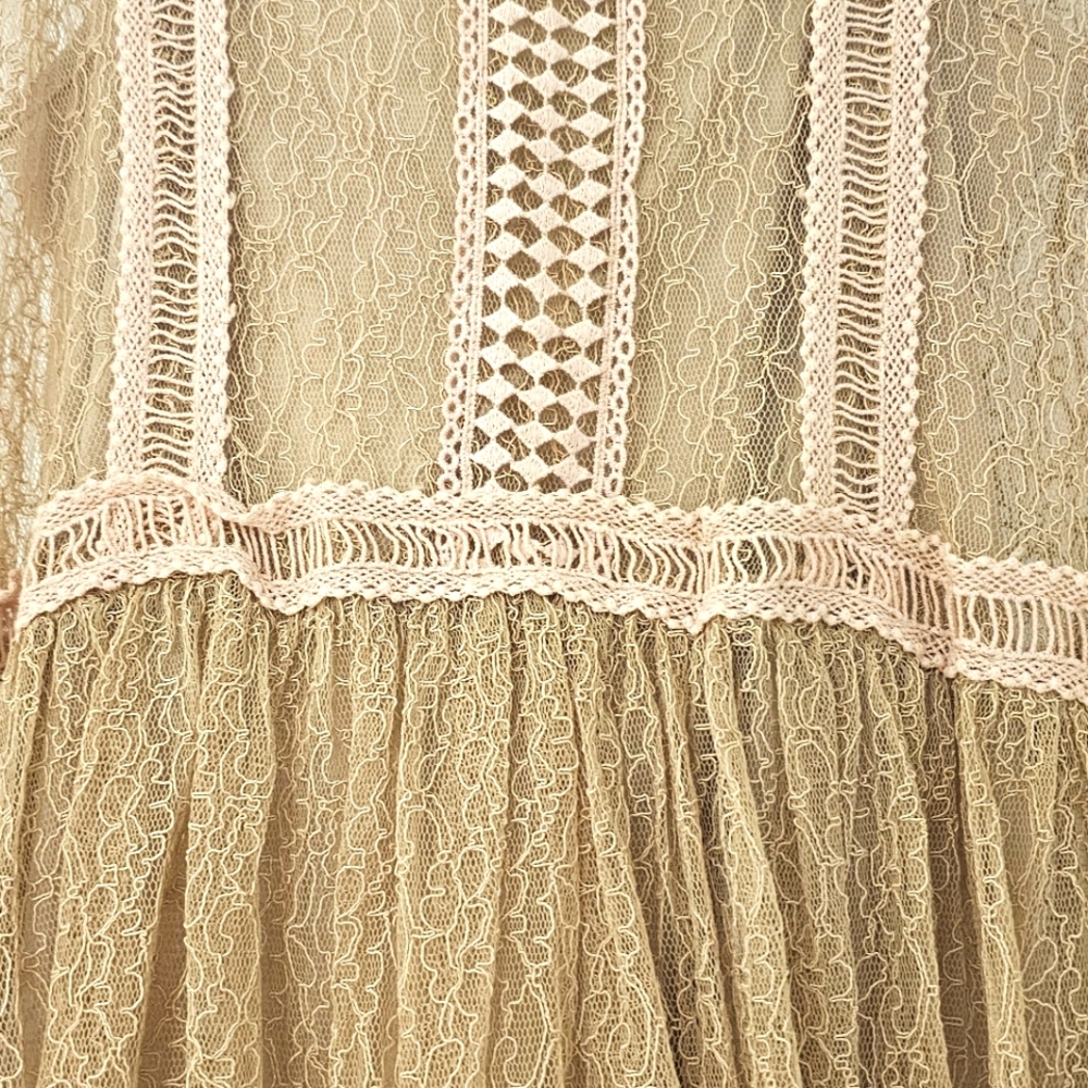 ALLISON NEW YORK LACE DRESS SIZE MEDIUM - Picture 4 of 8
